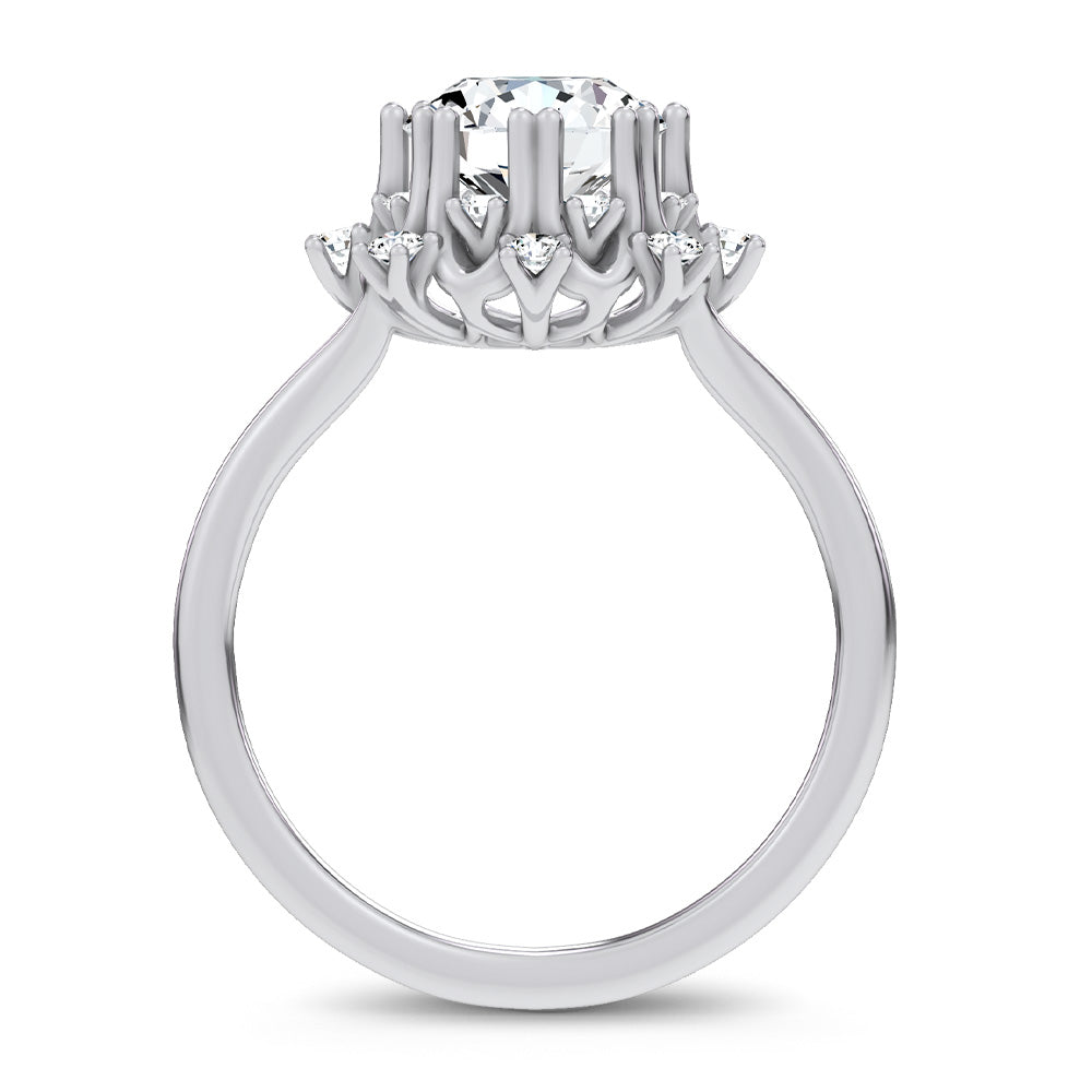 14K 2.00CT Lab Diamond Ring