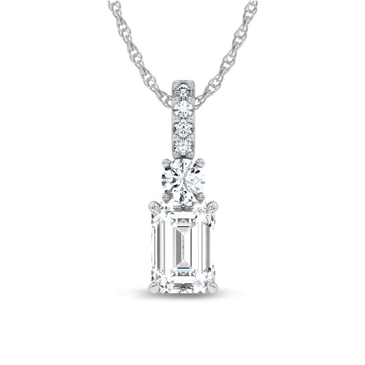 14K 2.33CT Certified Lab Grown Pendant