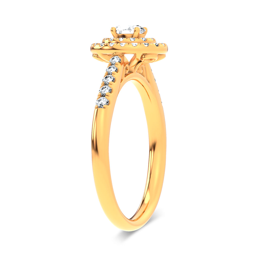 14K 0.50CT Certified Lab Grown Ring