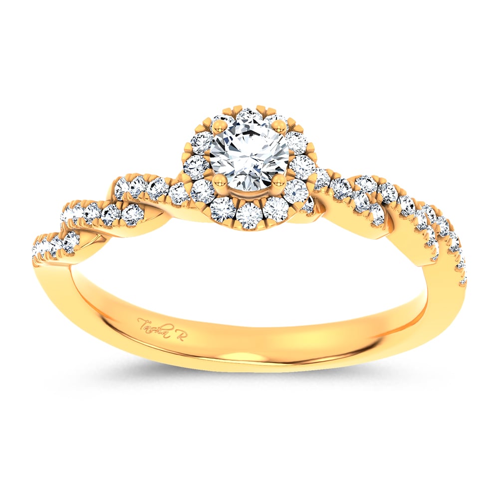 14K 0.33CT Certified Lab Grown Ring