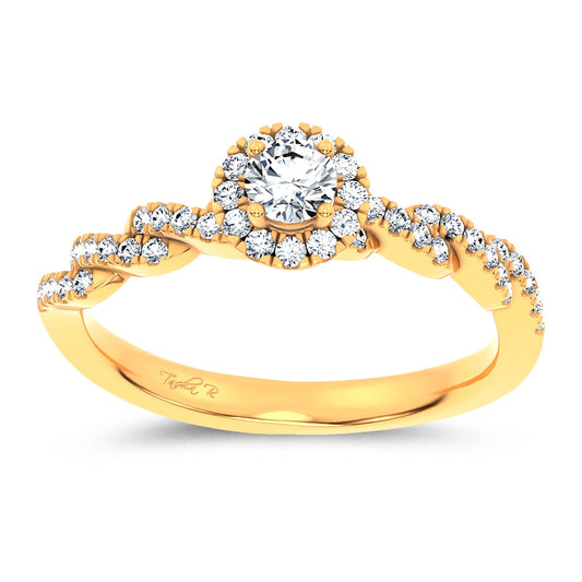 14K 0.33CT Certified Lab Grown Ring