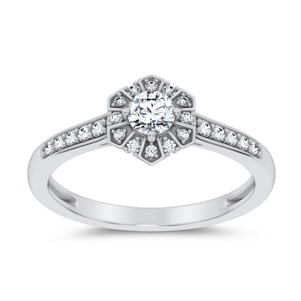 14K 0.50CT Certified Lab Grown Ring