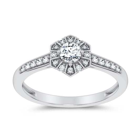 14K 0.50CT Certified Lab Grown Ring