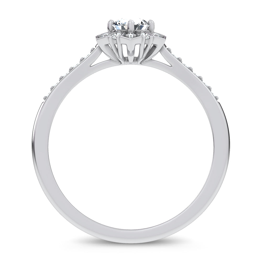 14K 0.50CT Certified Lab Grown Ring