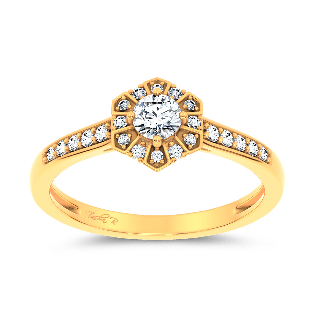 14K 0.50CT Certified Lab Grown Ring