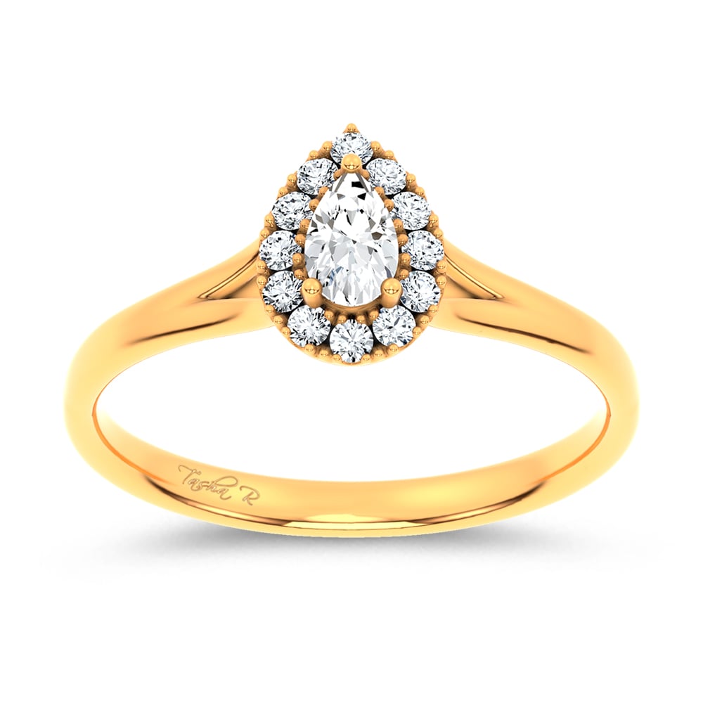 14K 0.33CT Certified Lab Grown Ring