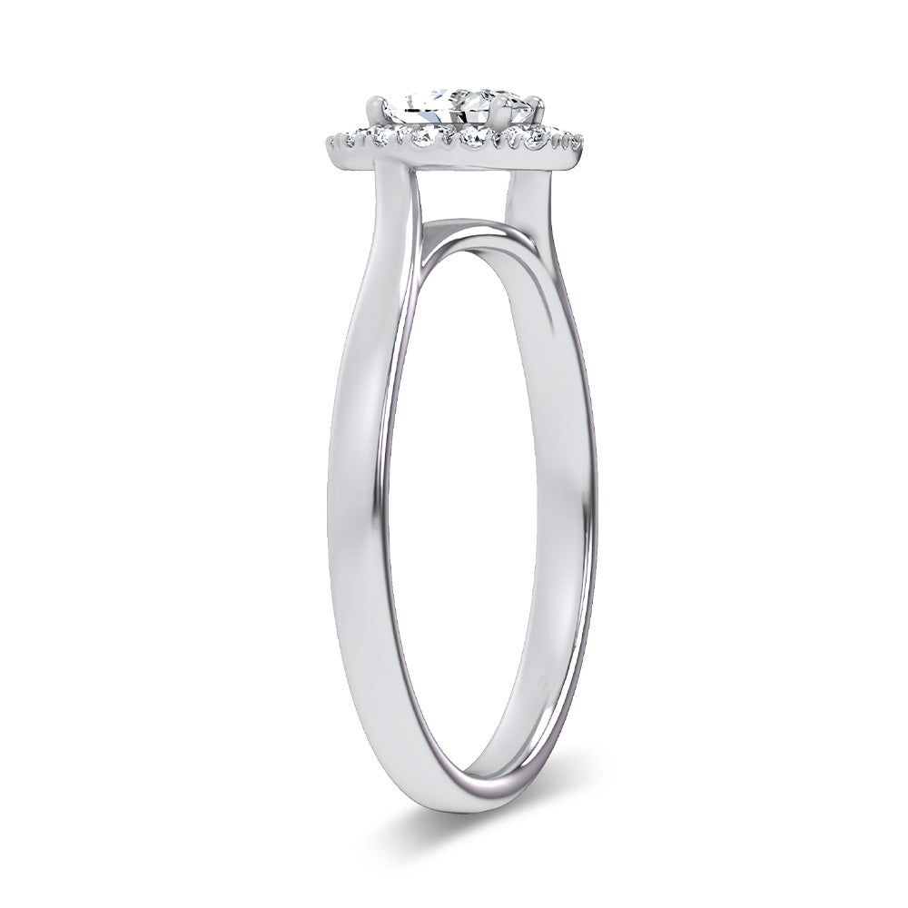 14K 0.33CT Certified Lab Grown Promise Ring