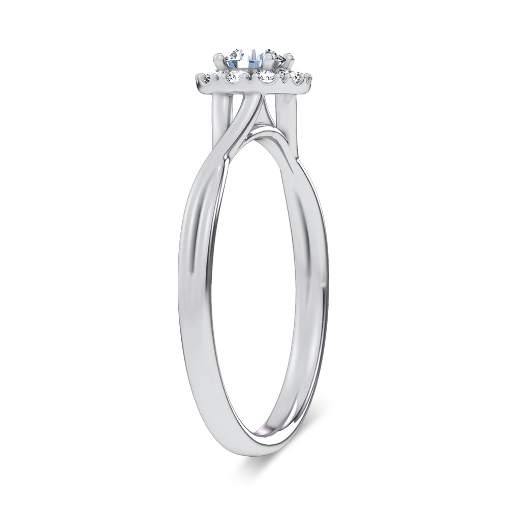 14K 0.33CT Certified Lab Grown Ring