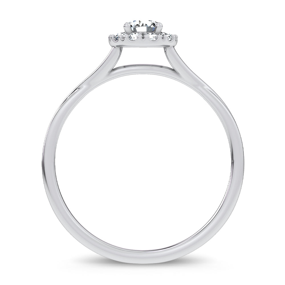 14K 0.33CT Certified Lab Grown Ring