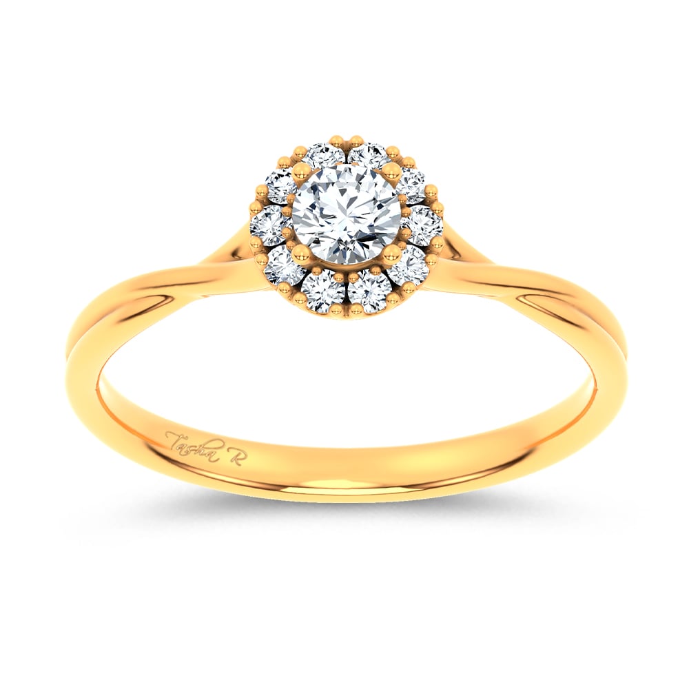 14K 0.33CT Certified Lab Grown Ring