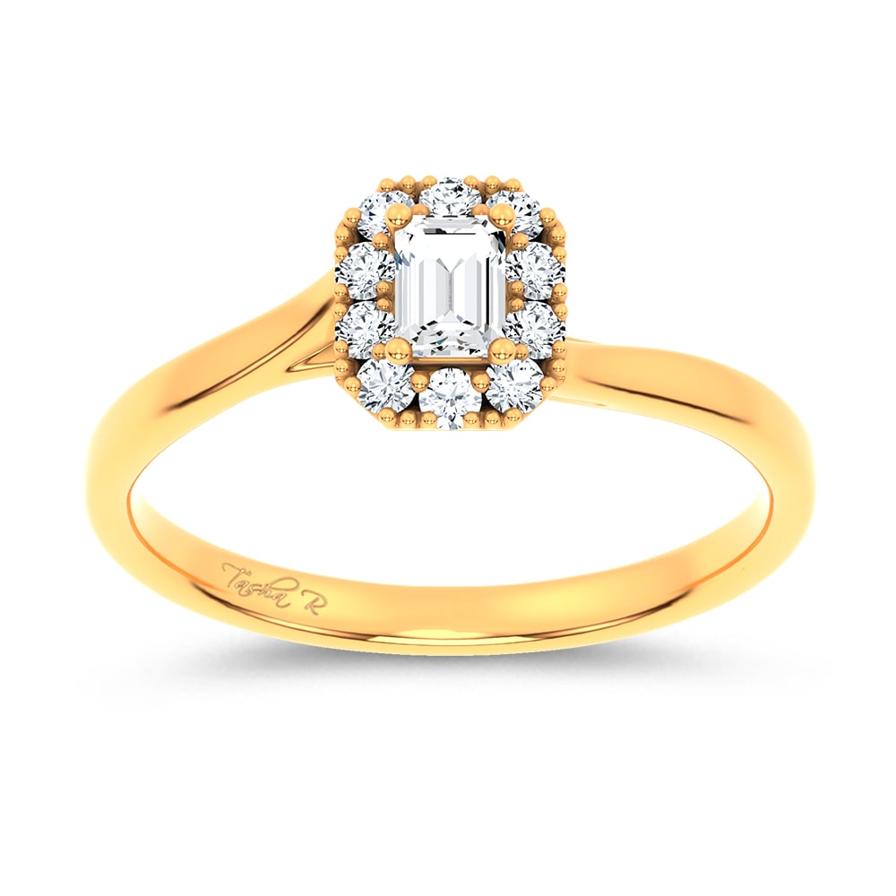 14K 0.33CT Certified Lab Grown Ring