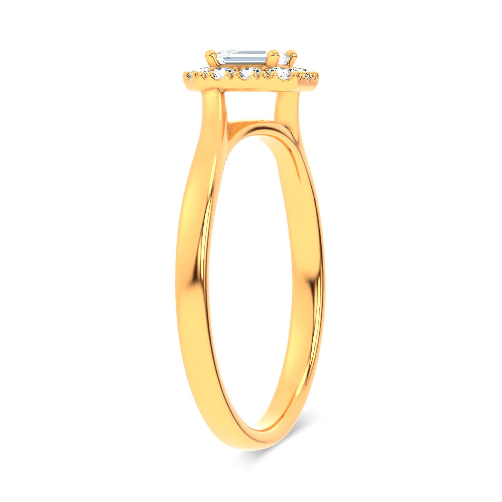 14K 0.33CT Certified Lab Grown Ring