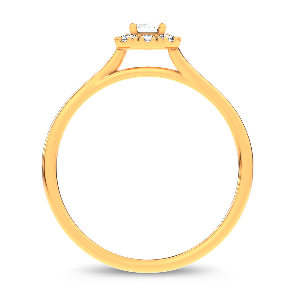 14K 0.33CT Certified Lab Grown Ring