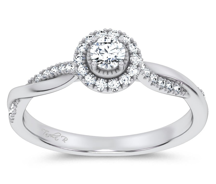 14K 0.33CT Certified Lab Grown Ring