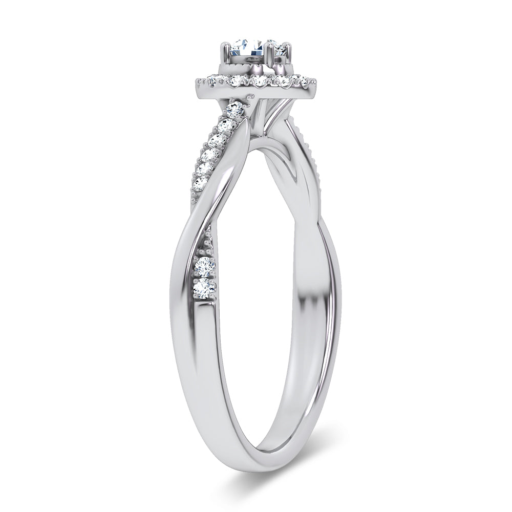 14K 0.33CT Certified Lab Grown Ring
