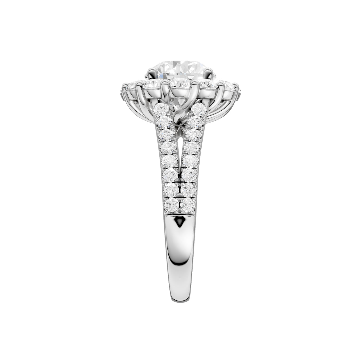 14K 3.25CT Certified Lab Grown Diamond Ring
