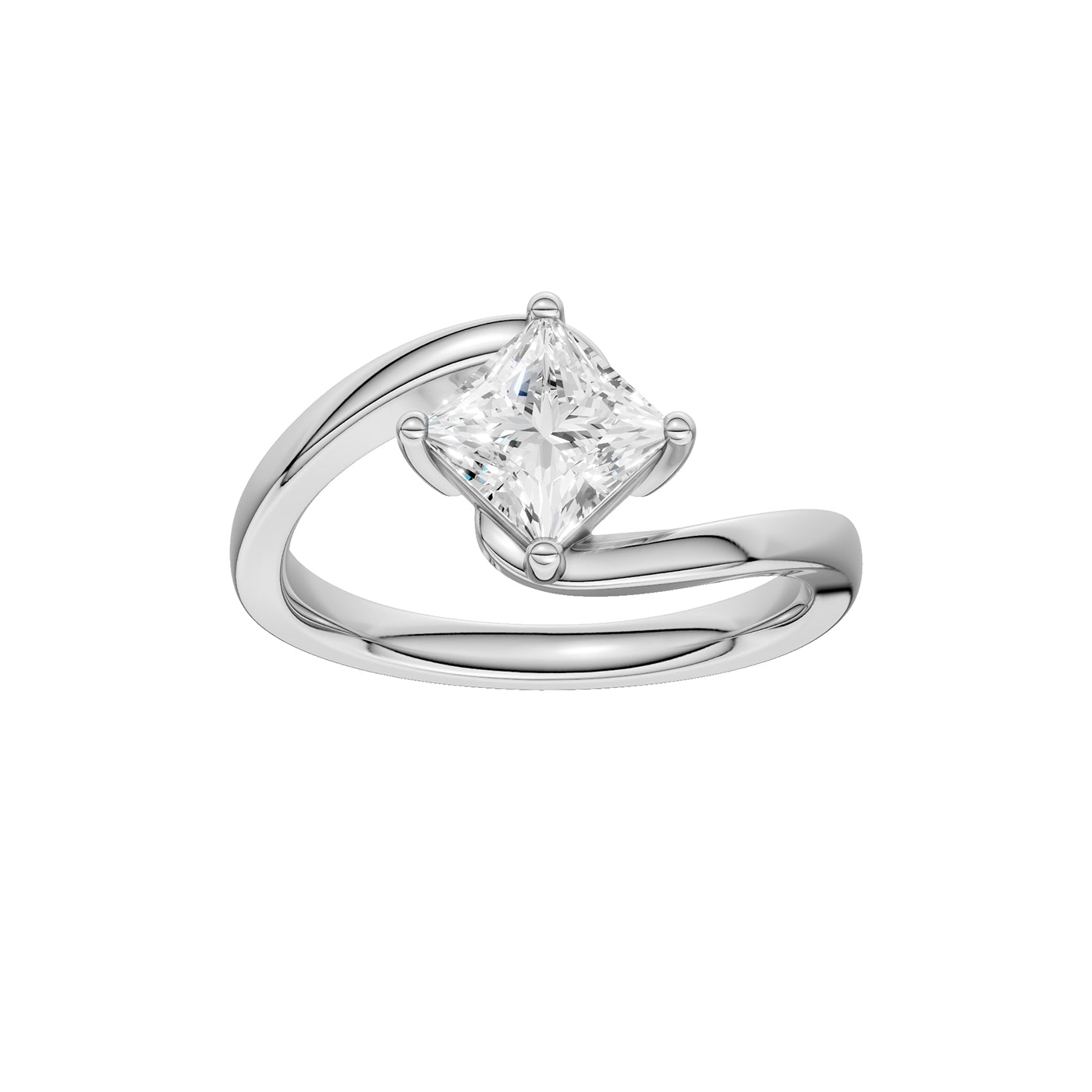 14K 1.00CT Certified Lab Grown Diamond Ring
