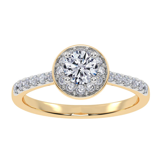 10K 0.50CT Lab Grown Promise Ring