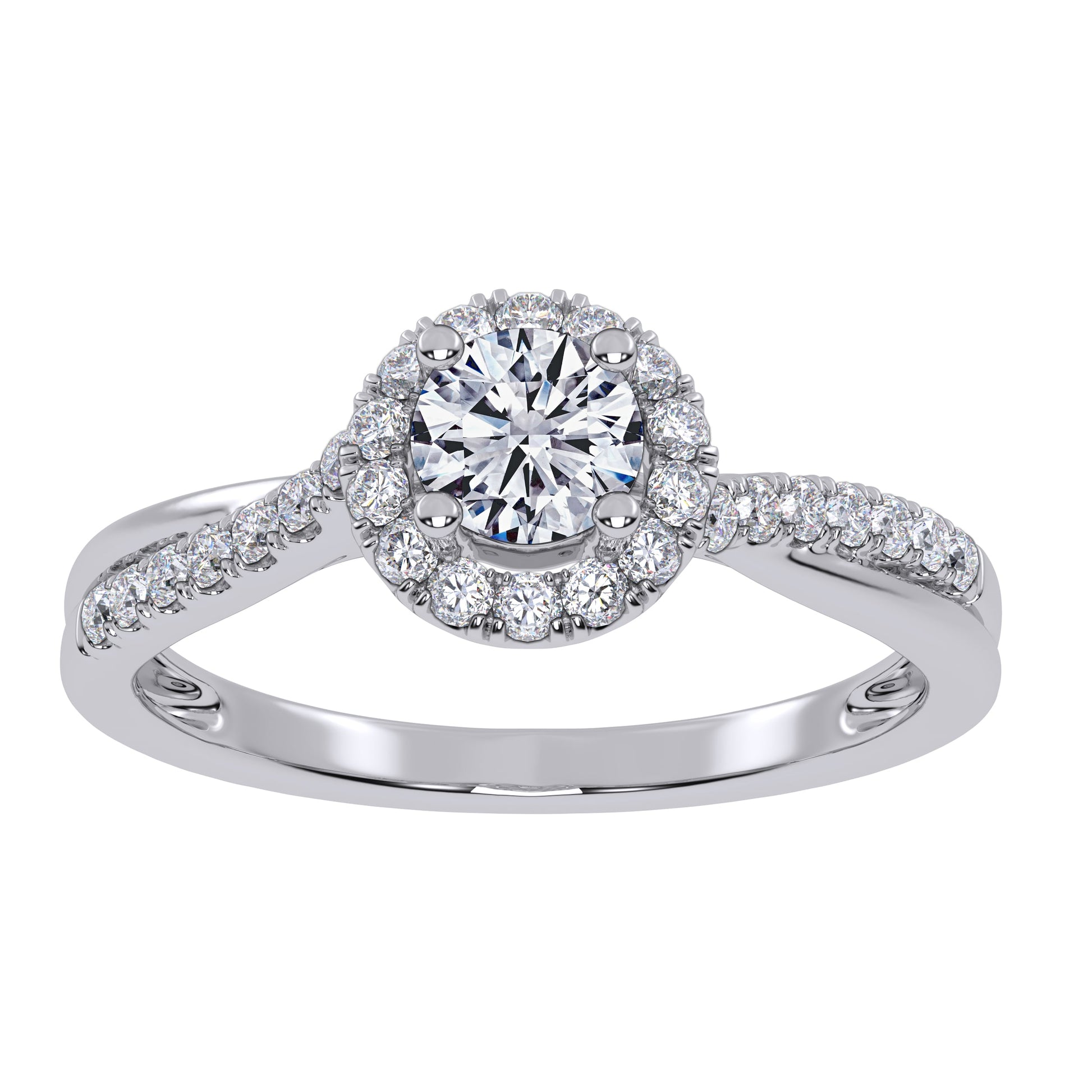 10K 0.50CT Lab Grown Promise Ring