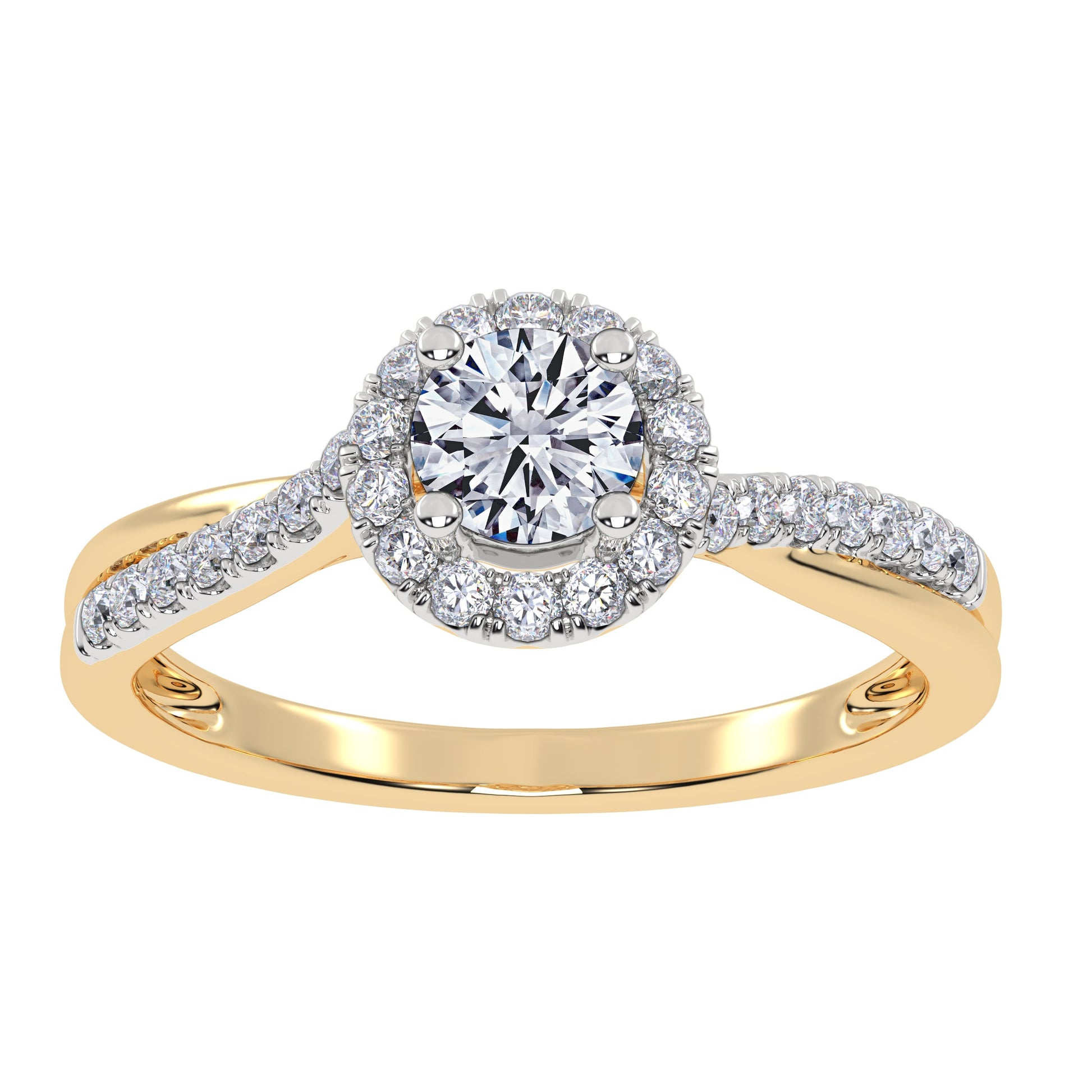 10K 0.50CT Lab Grown Promise Ring