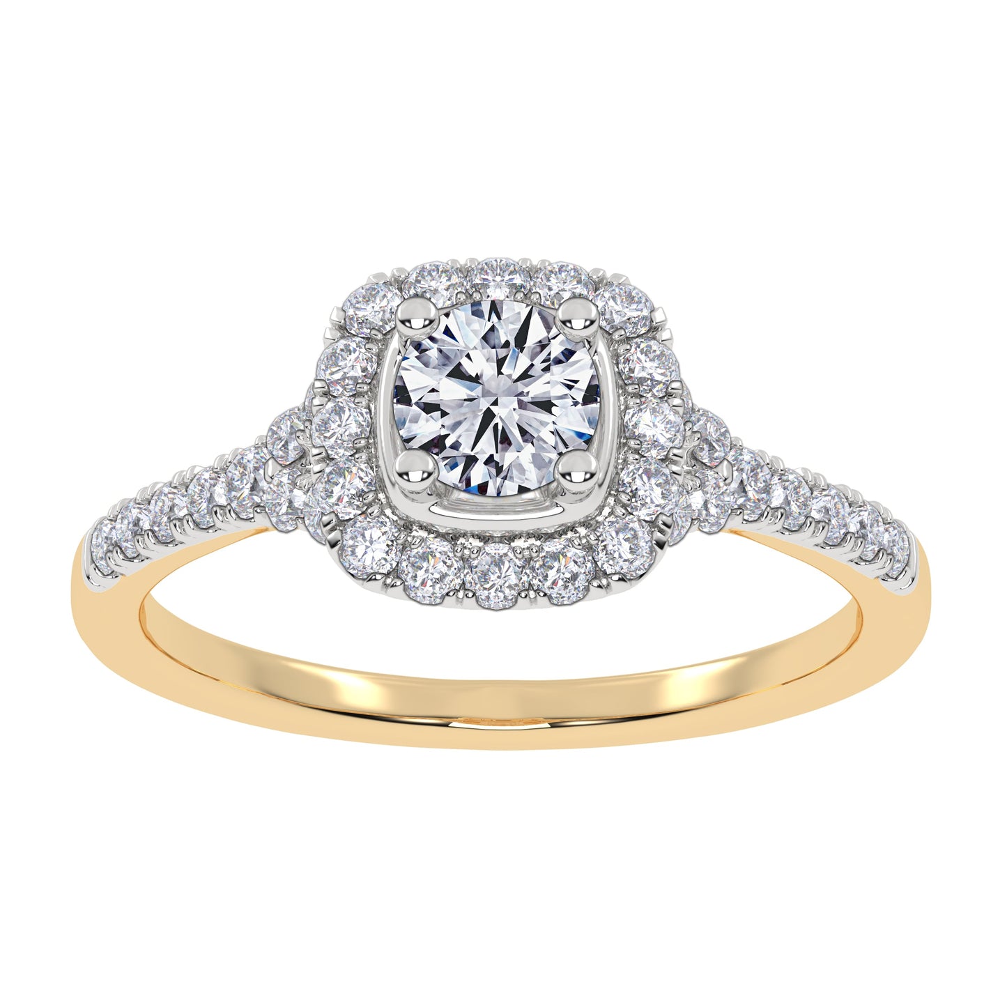10K 0.50CT Lab Grown Promise Ring