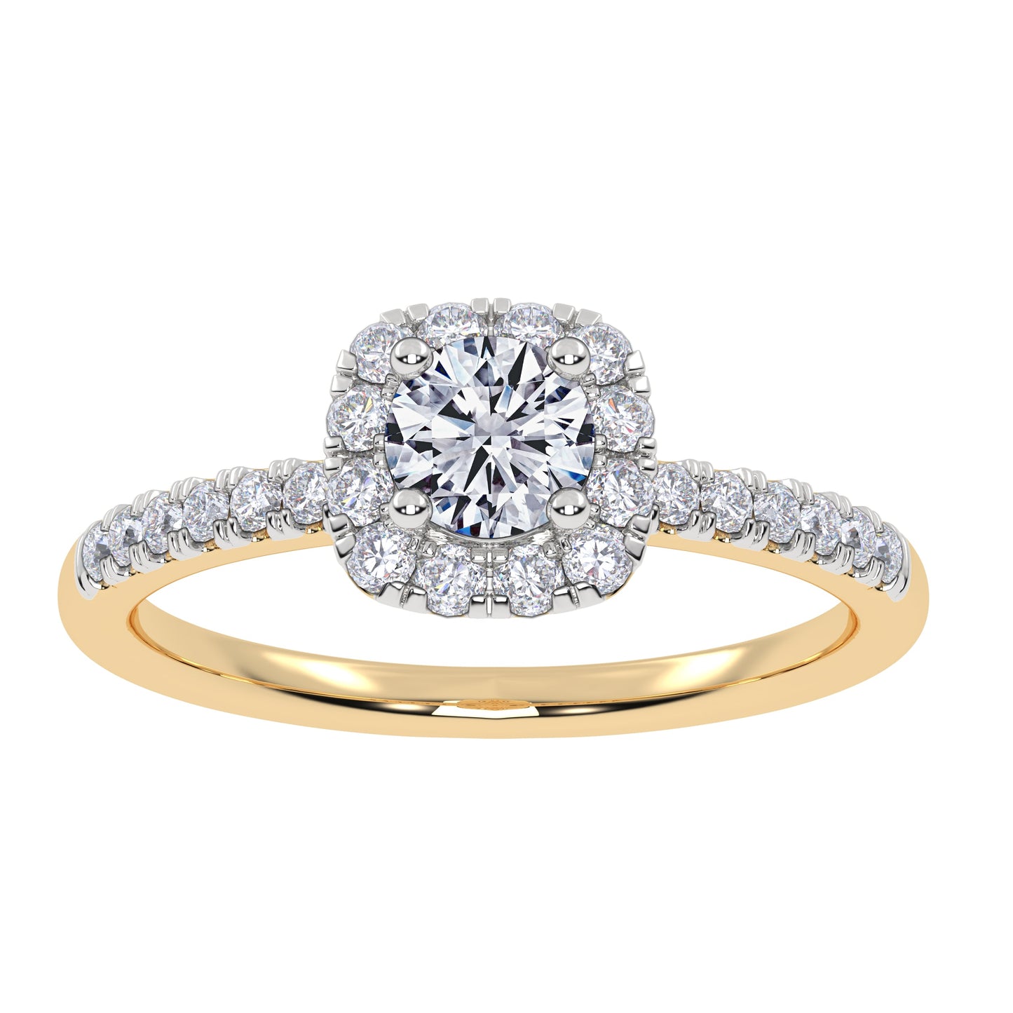 10K 0.50CT Lab Grown Promise Ring