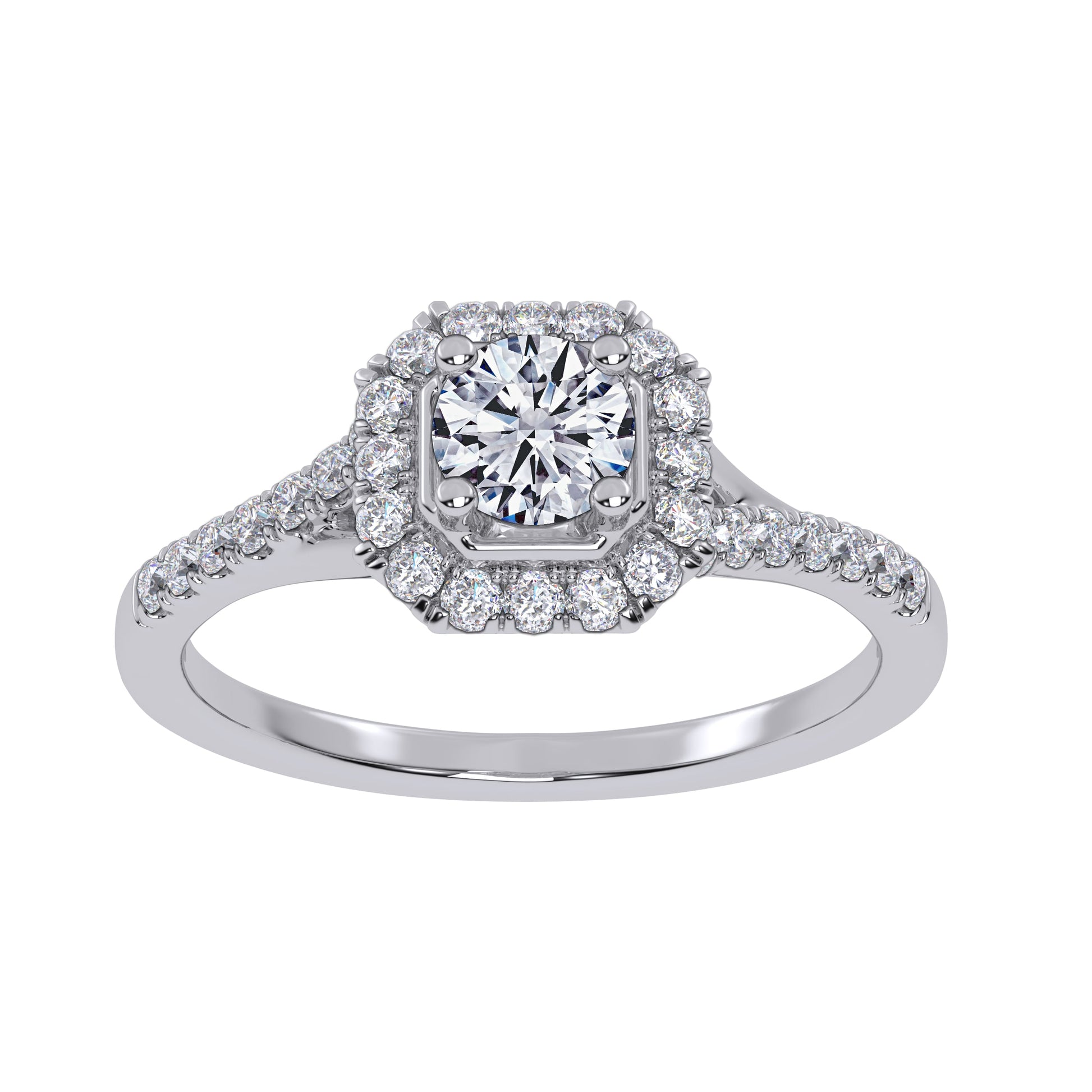 10K 0.50CT Lab Grown Promise Ring