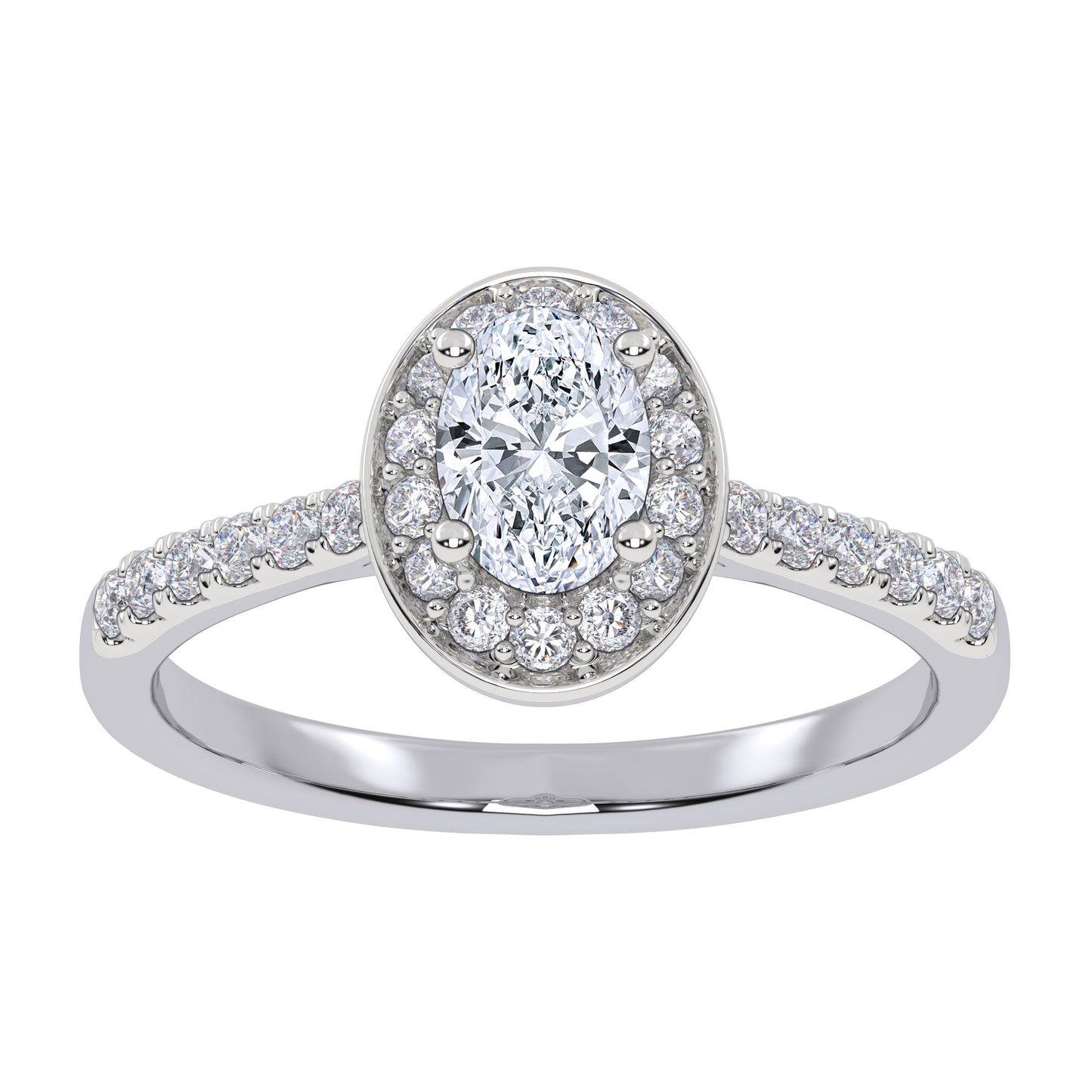 10K 0.51CT Lab Grown Promise Ring