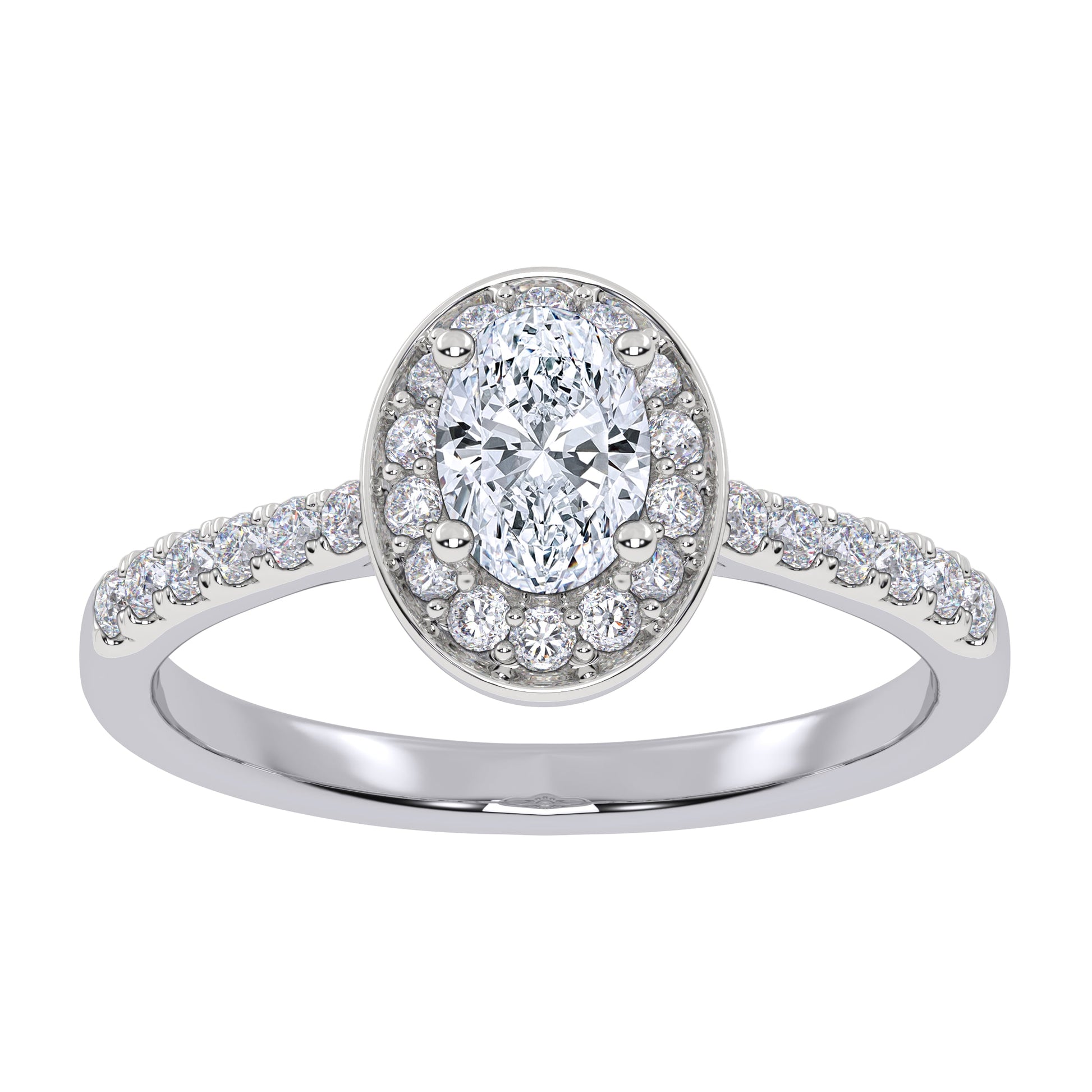 10K 0.51CT Lab Grown Promise Ring