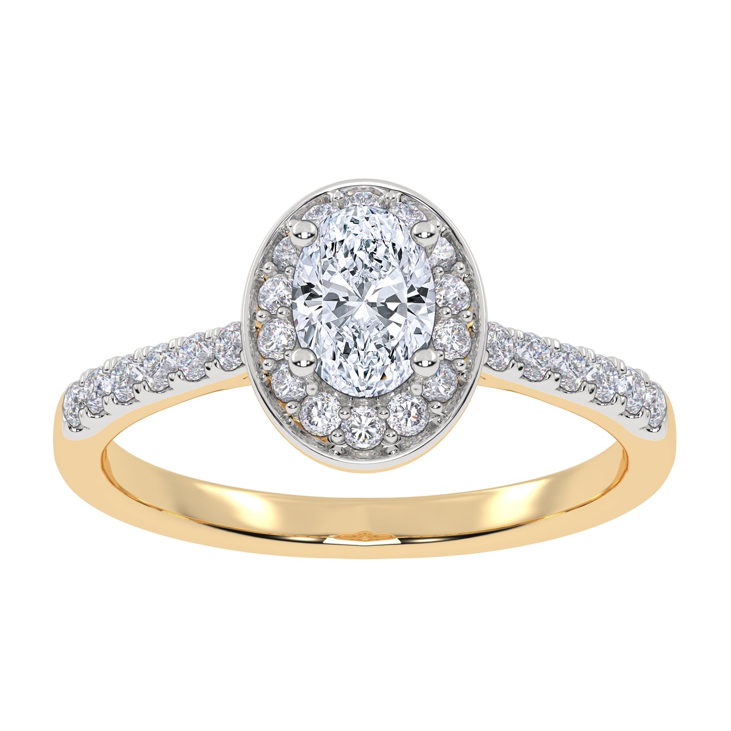 10K 0.51CT Lab Grown Promise Ring