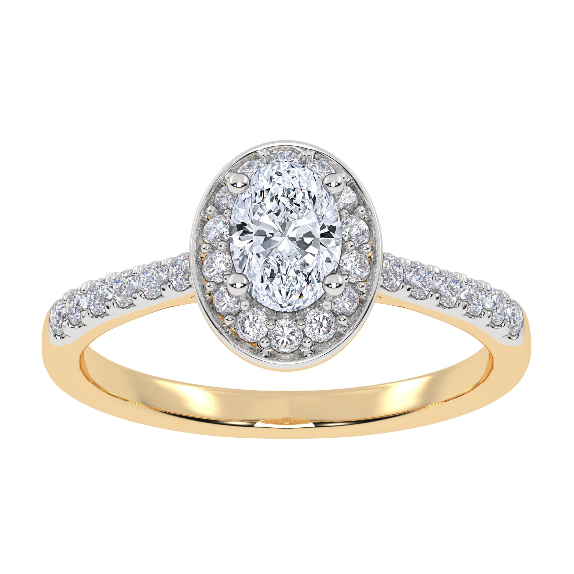 10K 0.51CT Lab Grown Promise Ring