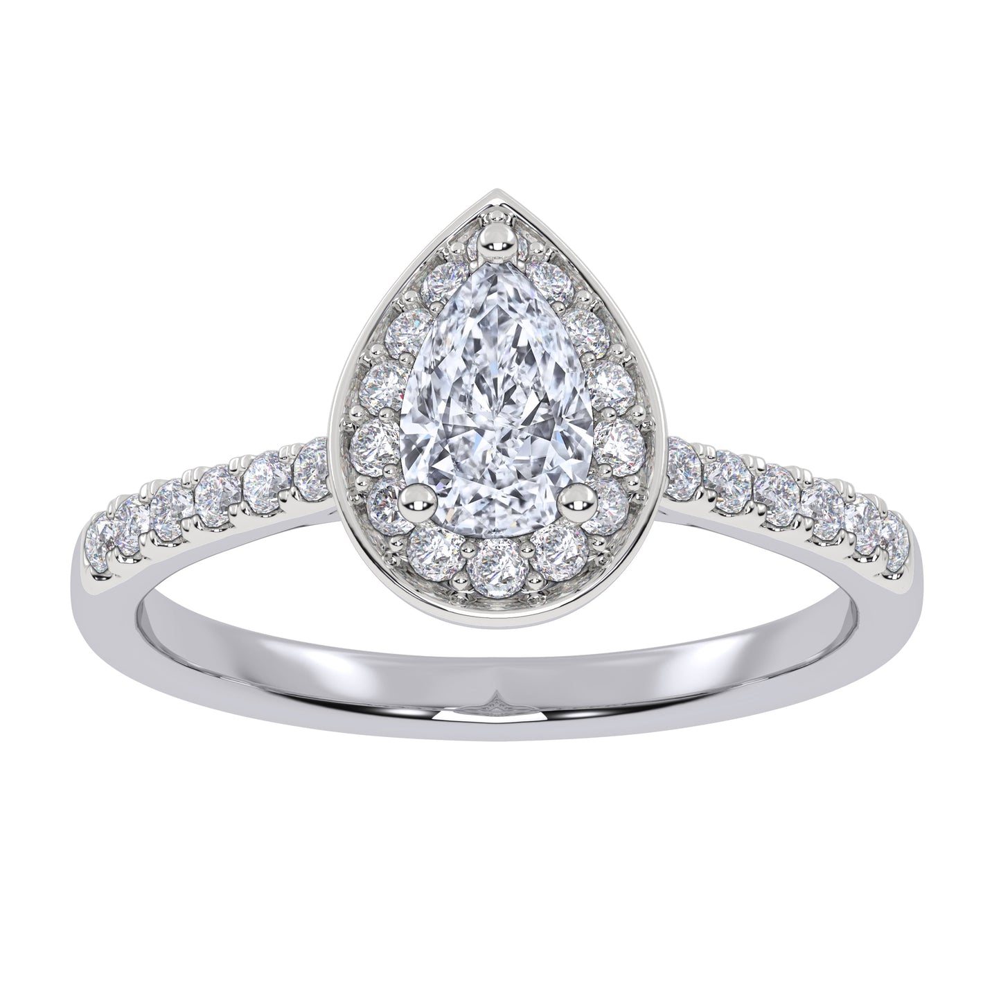 10K 0.51CT Lab Grown Promise Ring