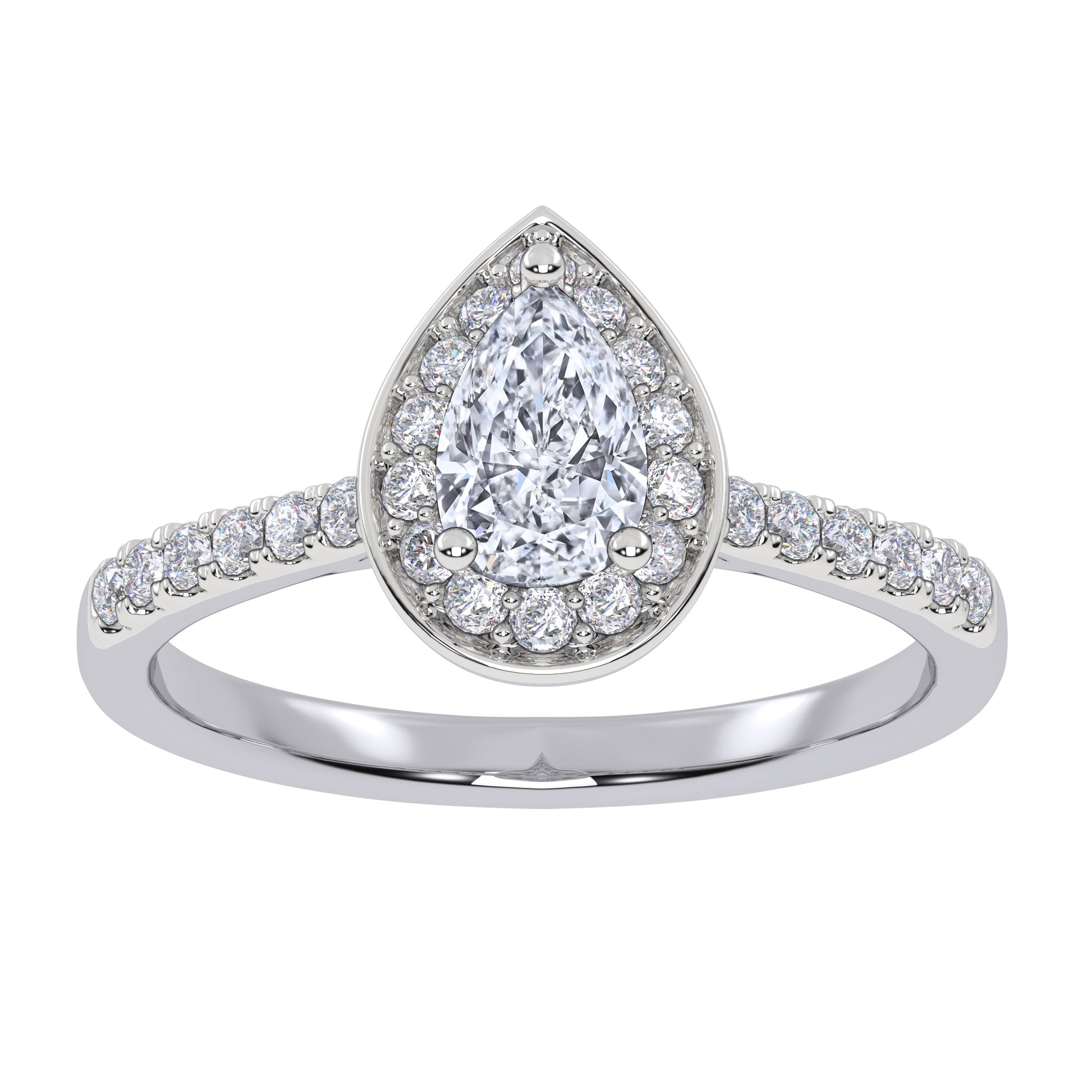 10K 0.51CT Lab Grown Promise Ring