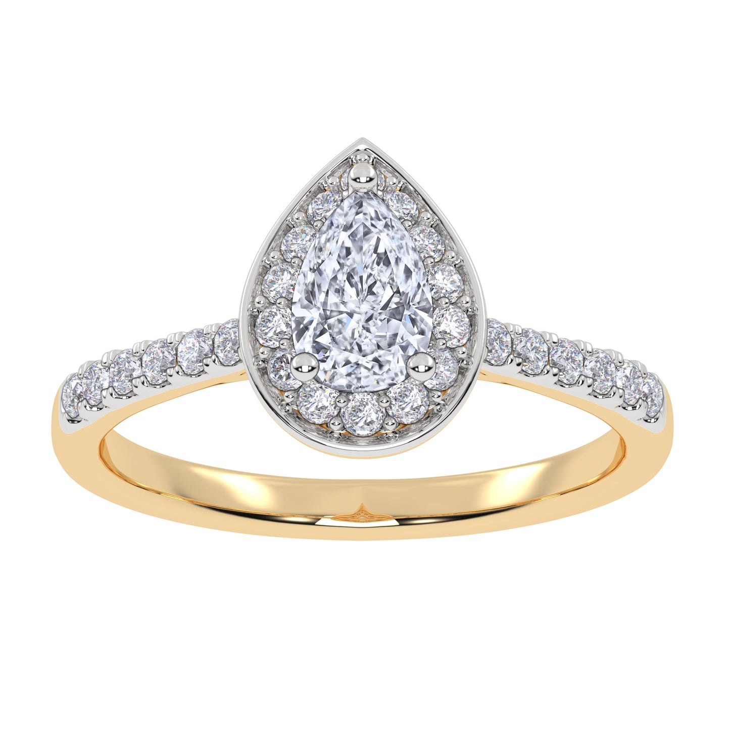 10K 0.51CT Lab Grown Promise Ring