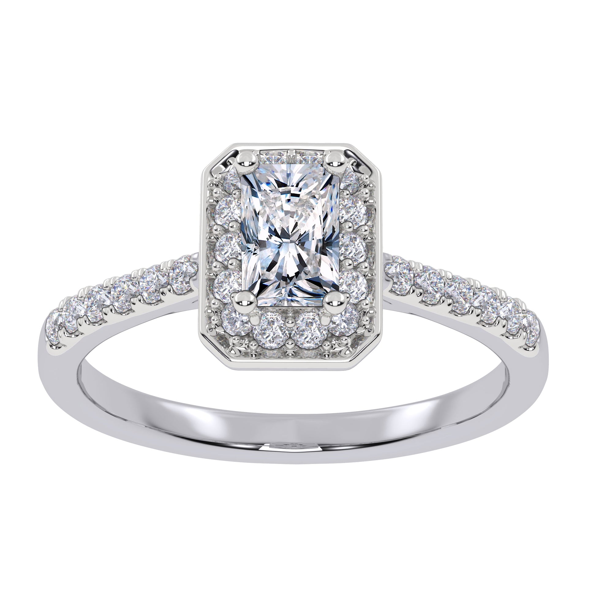 10K 0.51CT Lab Grown Promise Ring