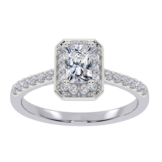 10K 0.51CT Lab Grown Promise Ring