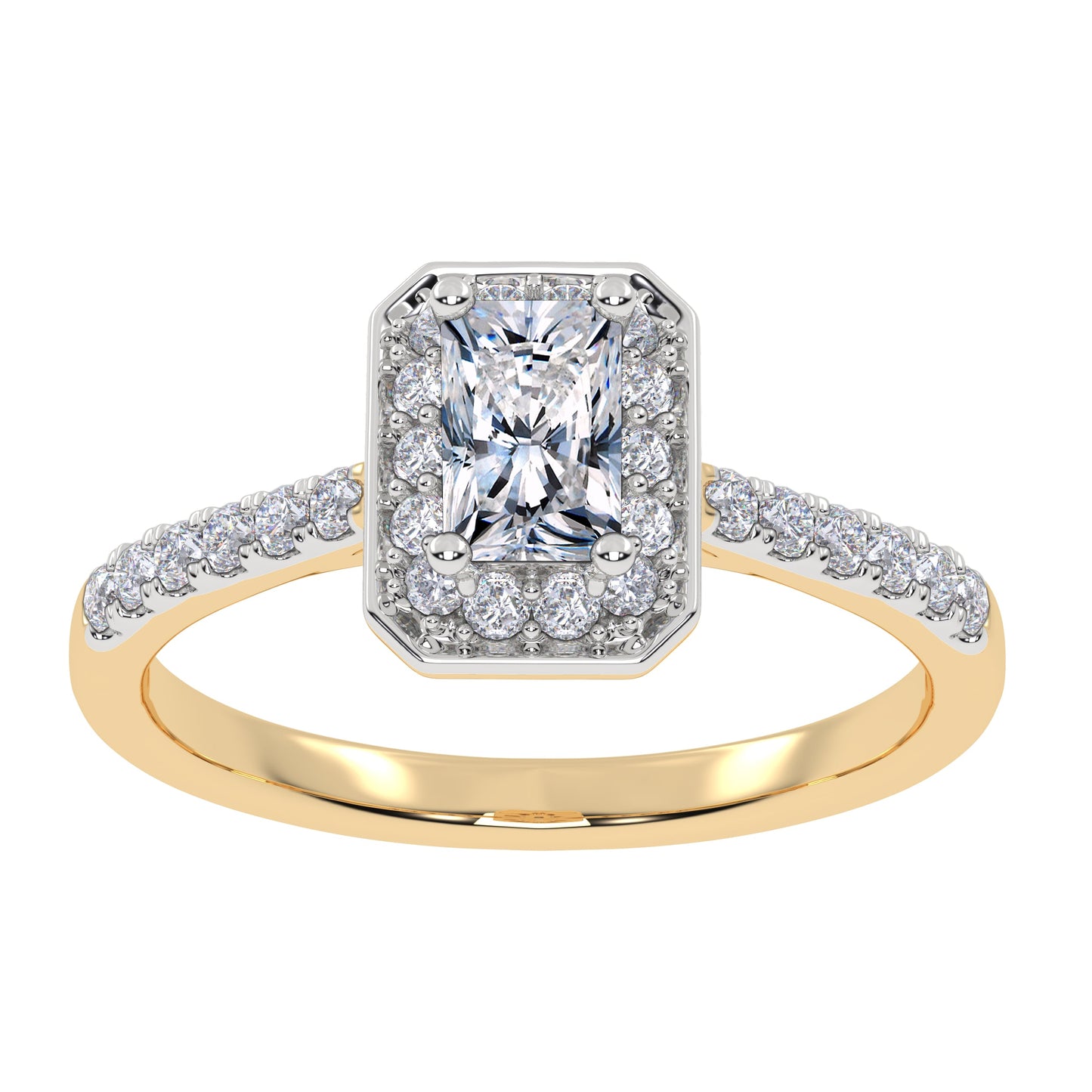 10K 0.51CT Lab Grown Promise Ring