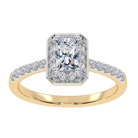 10K 0.51CT Lab Grown Promise Ring