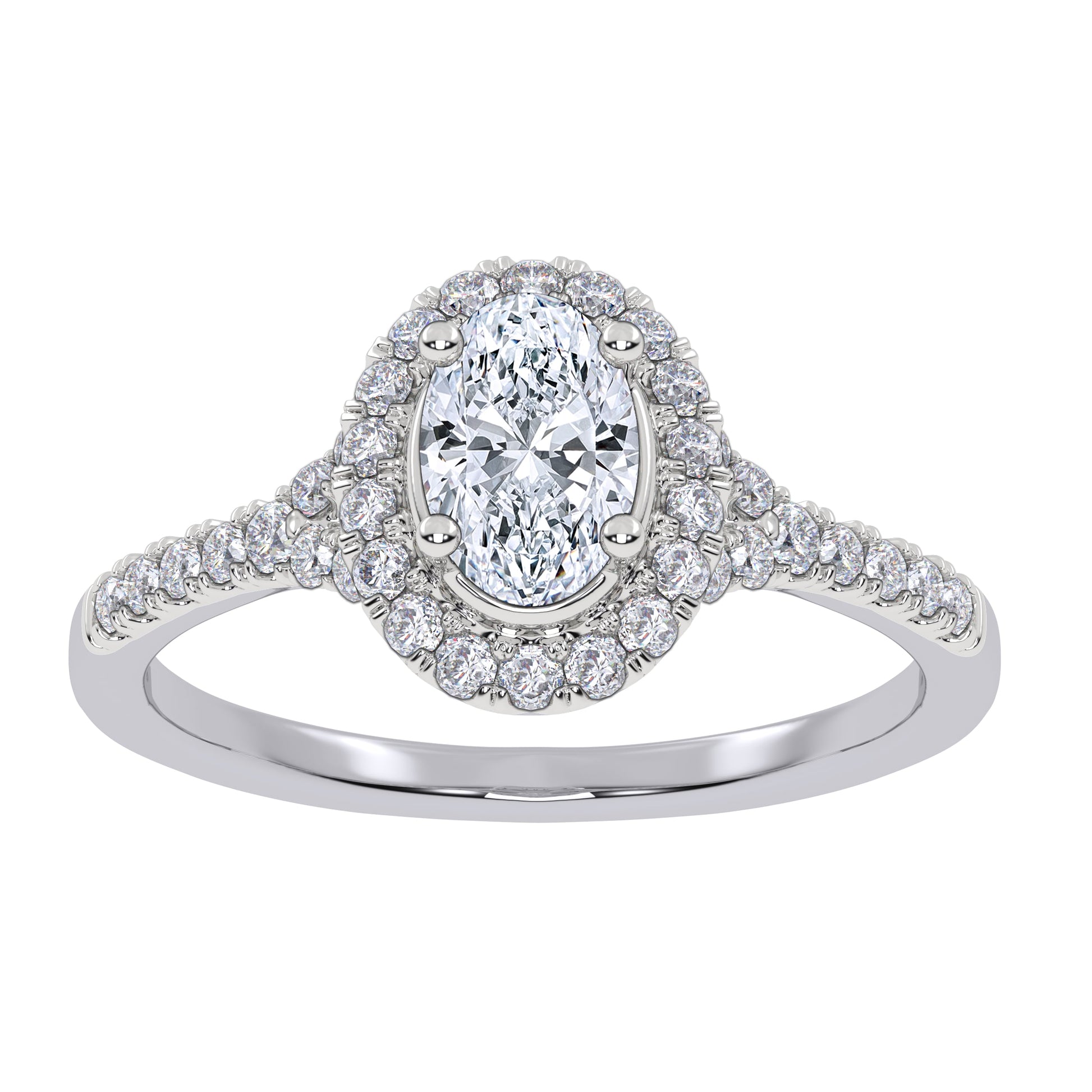 10K 0.52CT Lab Grown Promise Ring