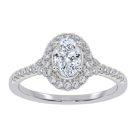 10K 0.52CT Lab Grown Promise Ring