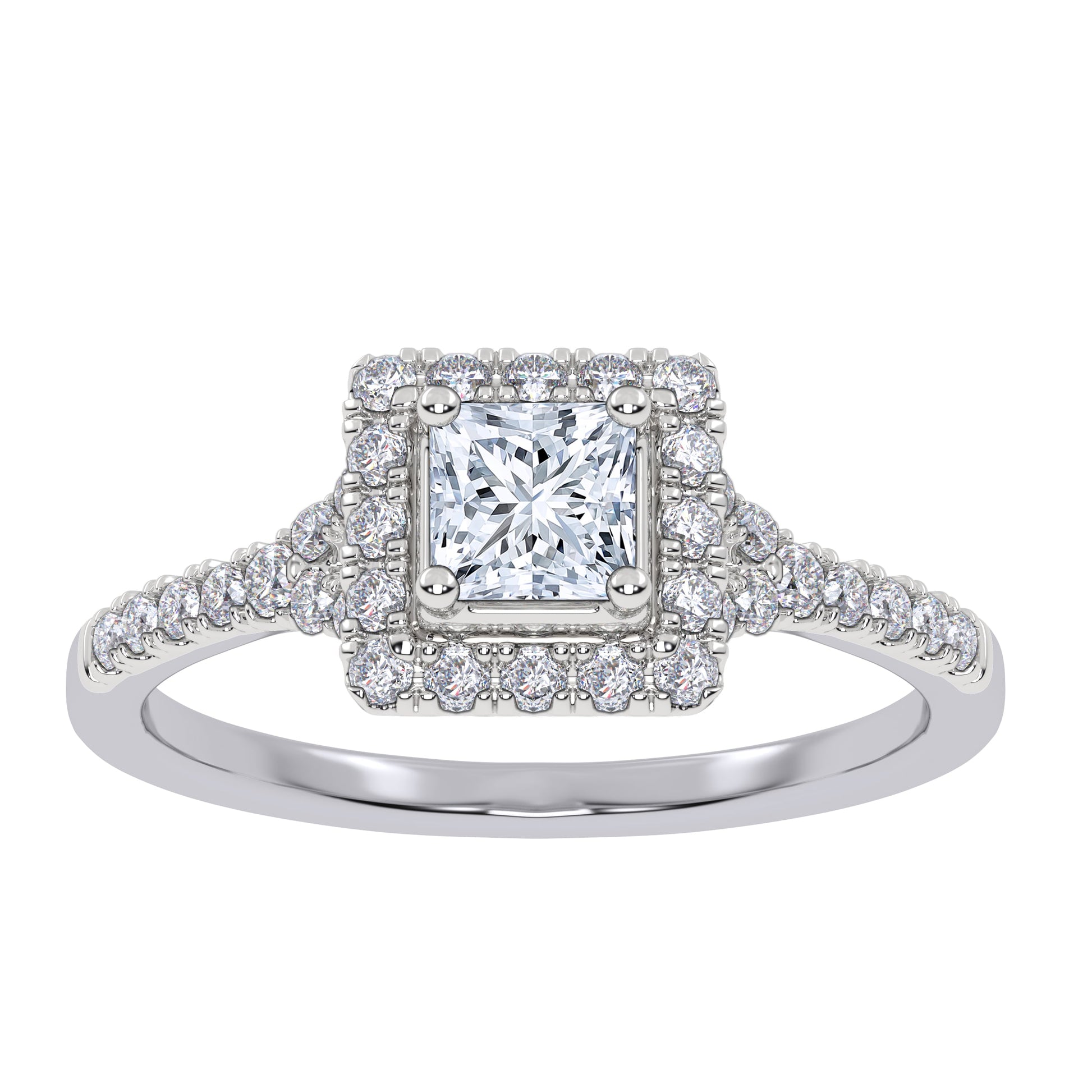 10K 0.50CT Lab Grown Promise Ring