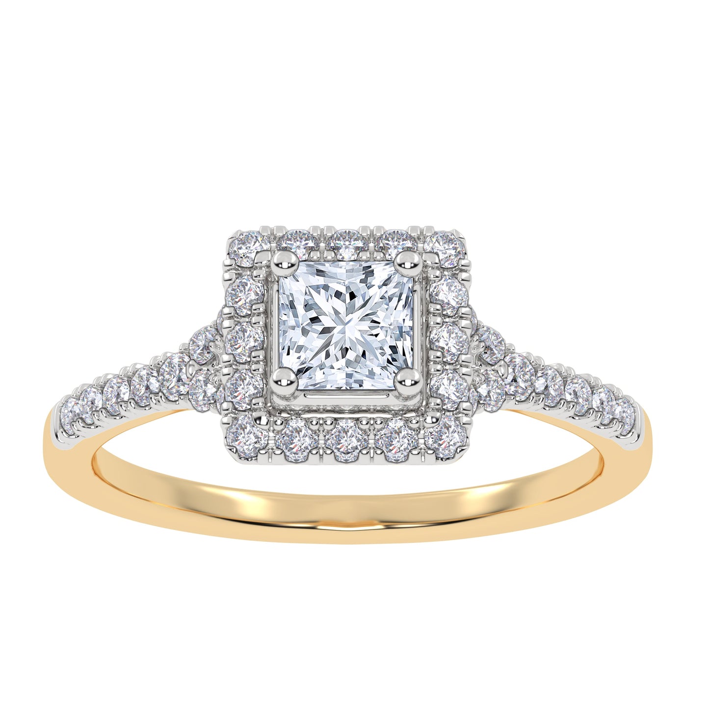 10K 0.50CT Lab Grown Promise Ring