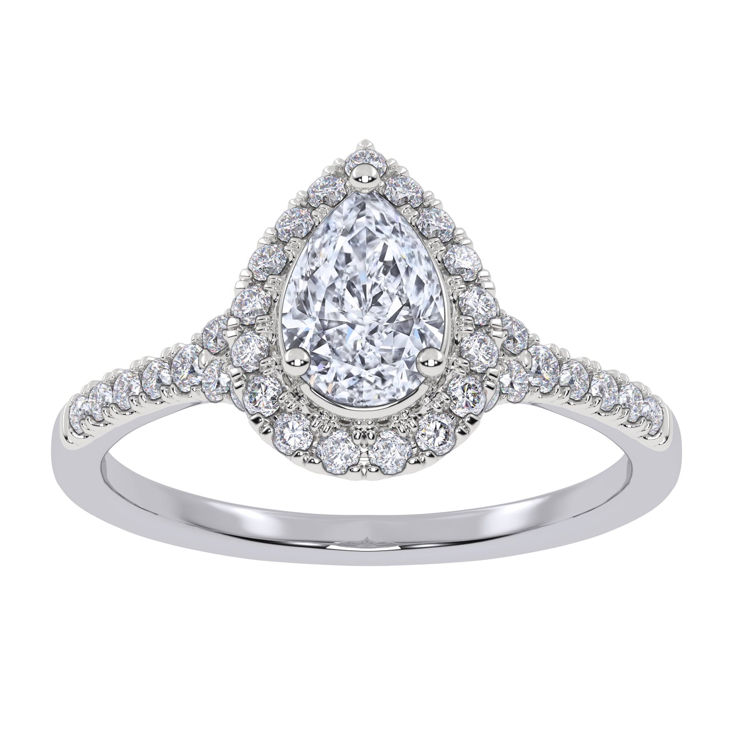 10K 0.50CT Lab Grown Promise Ring