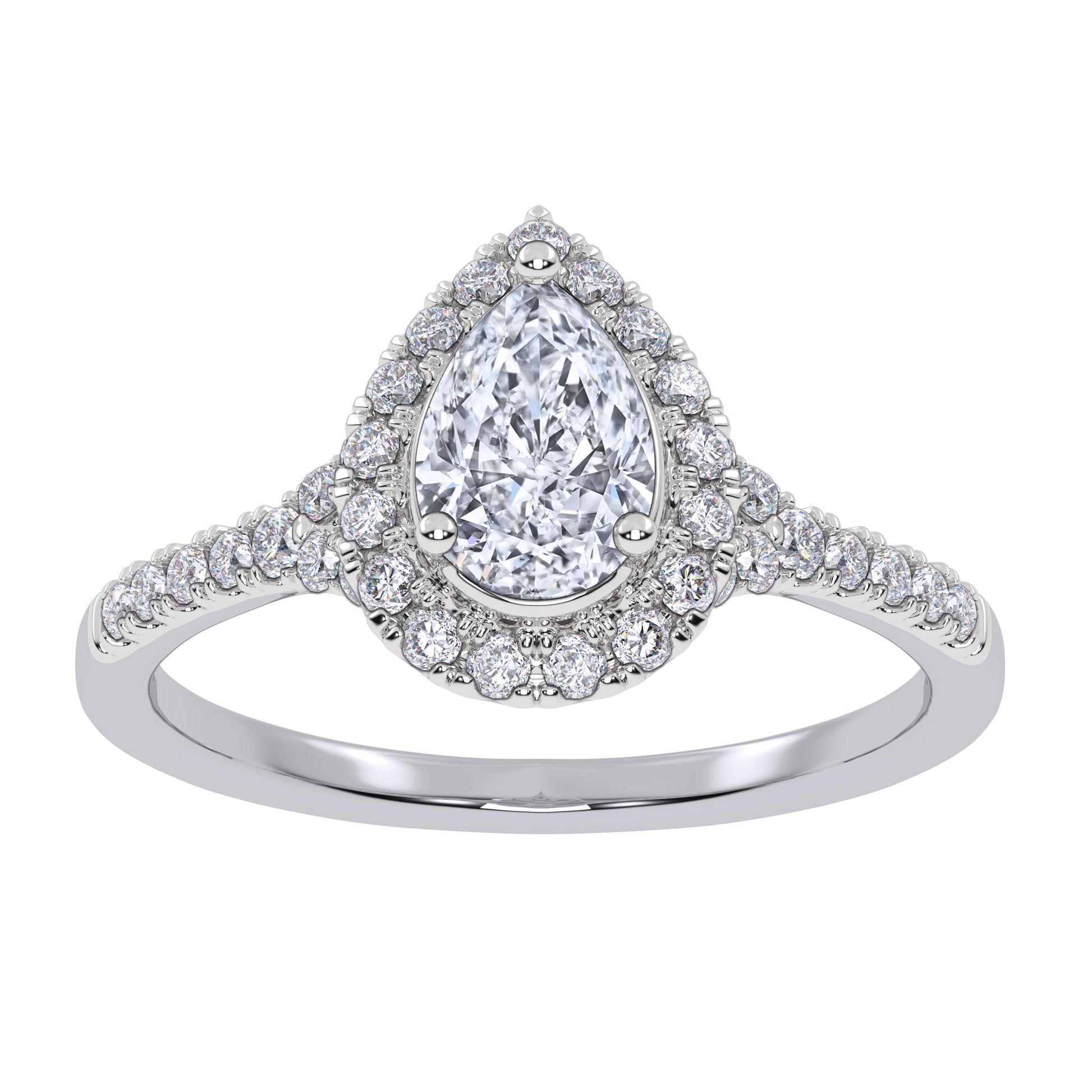 10K 0.50CT Lab Grown Promise Ring