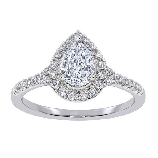 10K 0.50CT Lab Grown Promise Ring