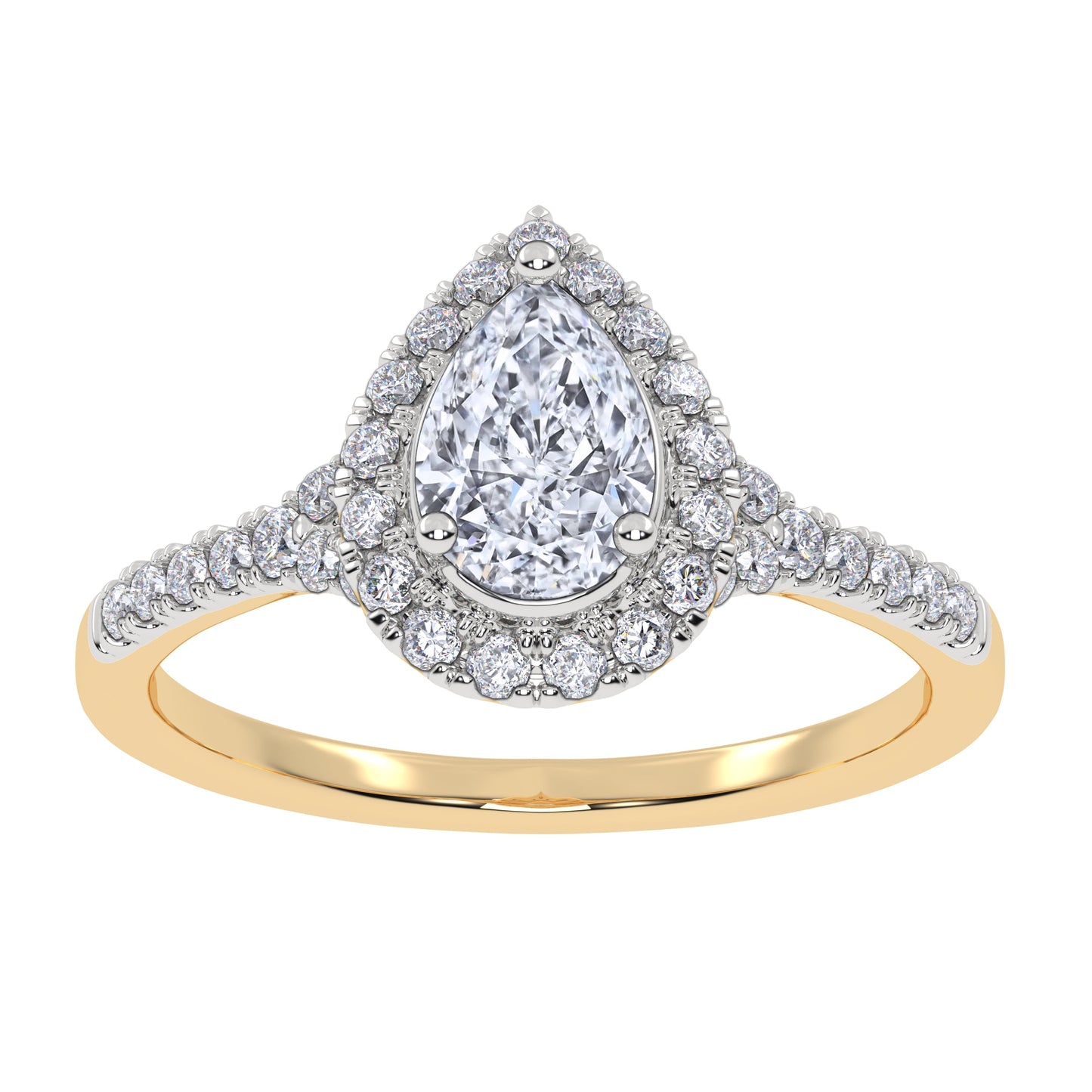 10K 0.50CT Lab Grown Promise Ring