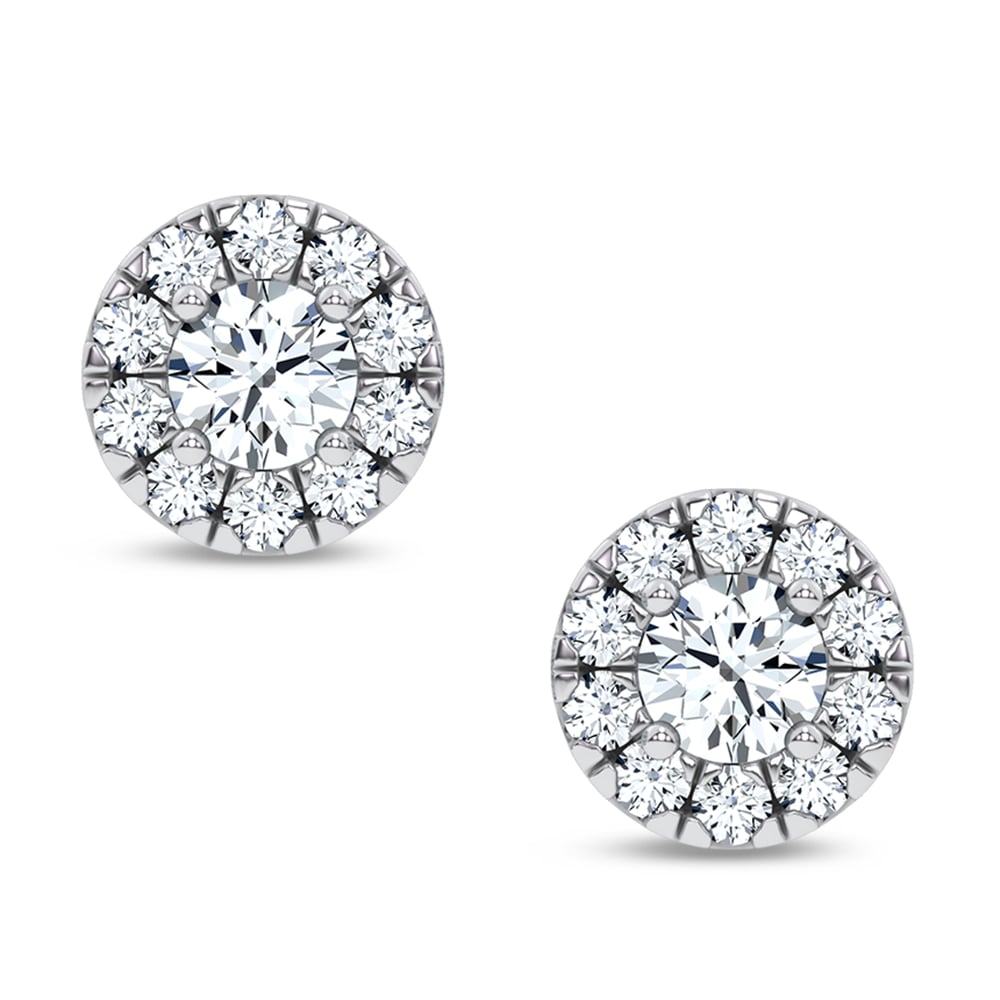14K 0.50CT Certified Lab Grown Earrings
