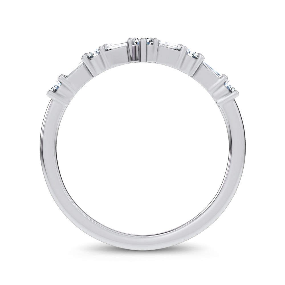 14K 0.21CT Certified Lab Grown Diamond Enhancer Band