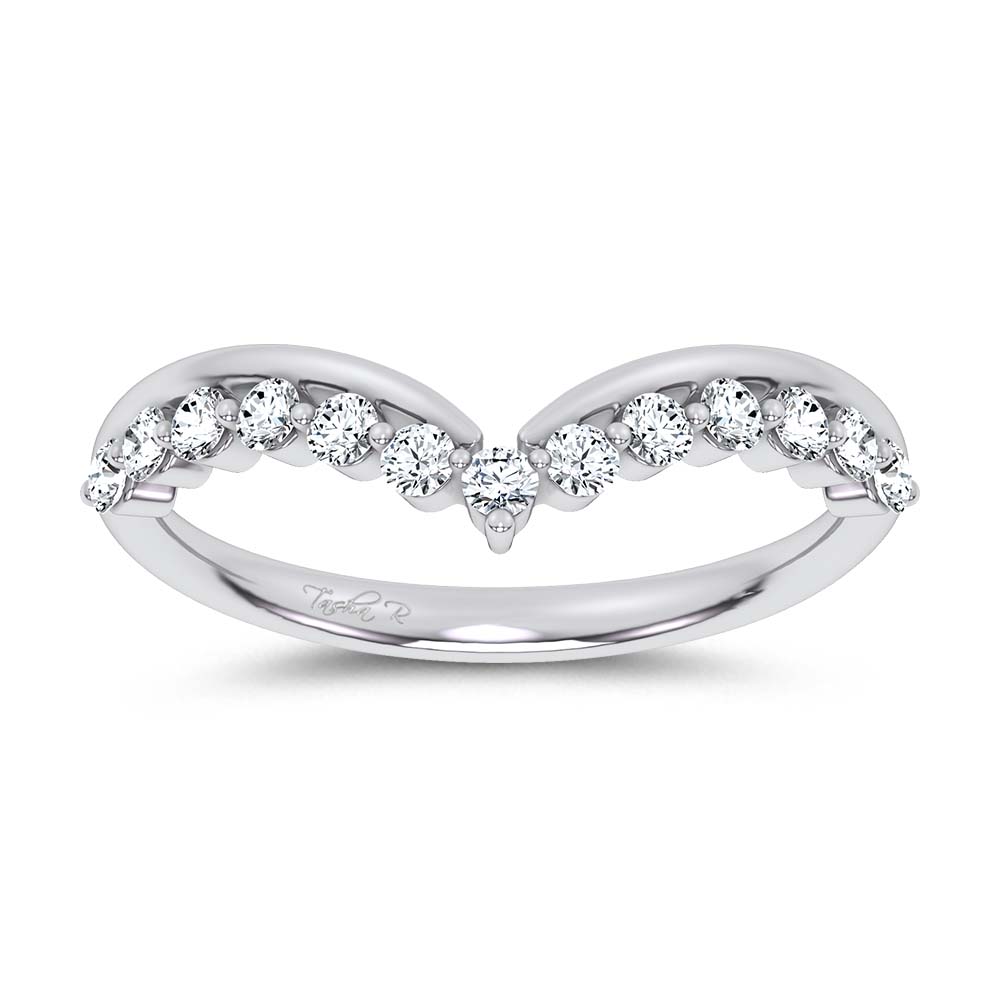 14K 0.25CT Certified Lab Grown Diamond Enhancer Band