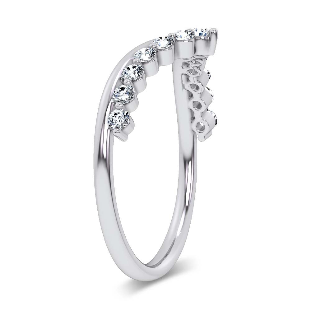 14K 0.25CT Certified Lab Grown Diamond Enhancer Band